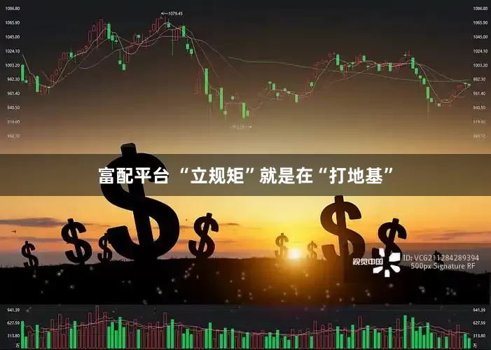富配平台 “立规矩”就是在“打地基”