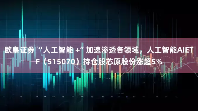 欧皇证券 “人工智能 +”加速渗透各领域，人工智能AIETF（515070）持仓股芯原股份涨超5%